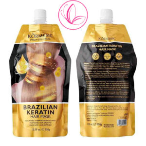 MASCARILLA CON KERATINA BRAZILIAN KORMESIC 350g